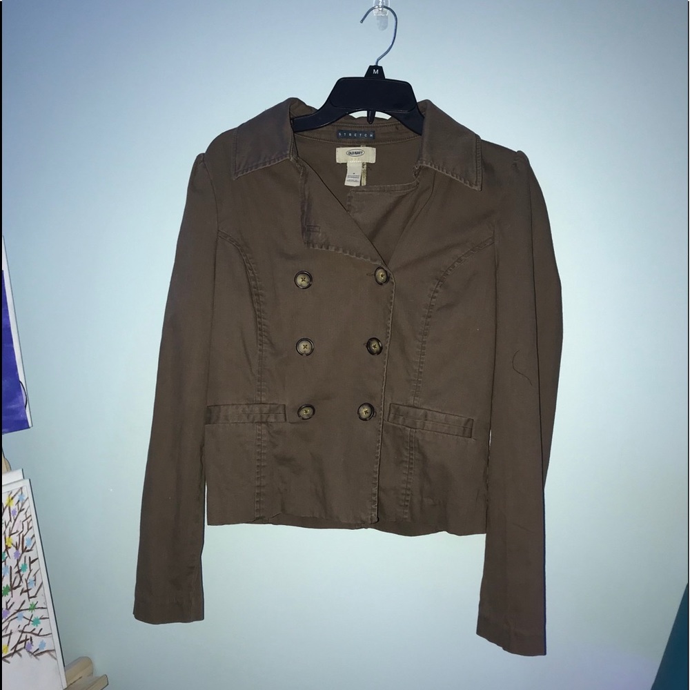 Brown Old Navy Jacket Stretch. SIZE S